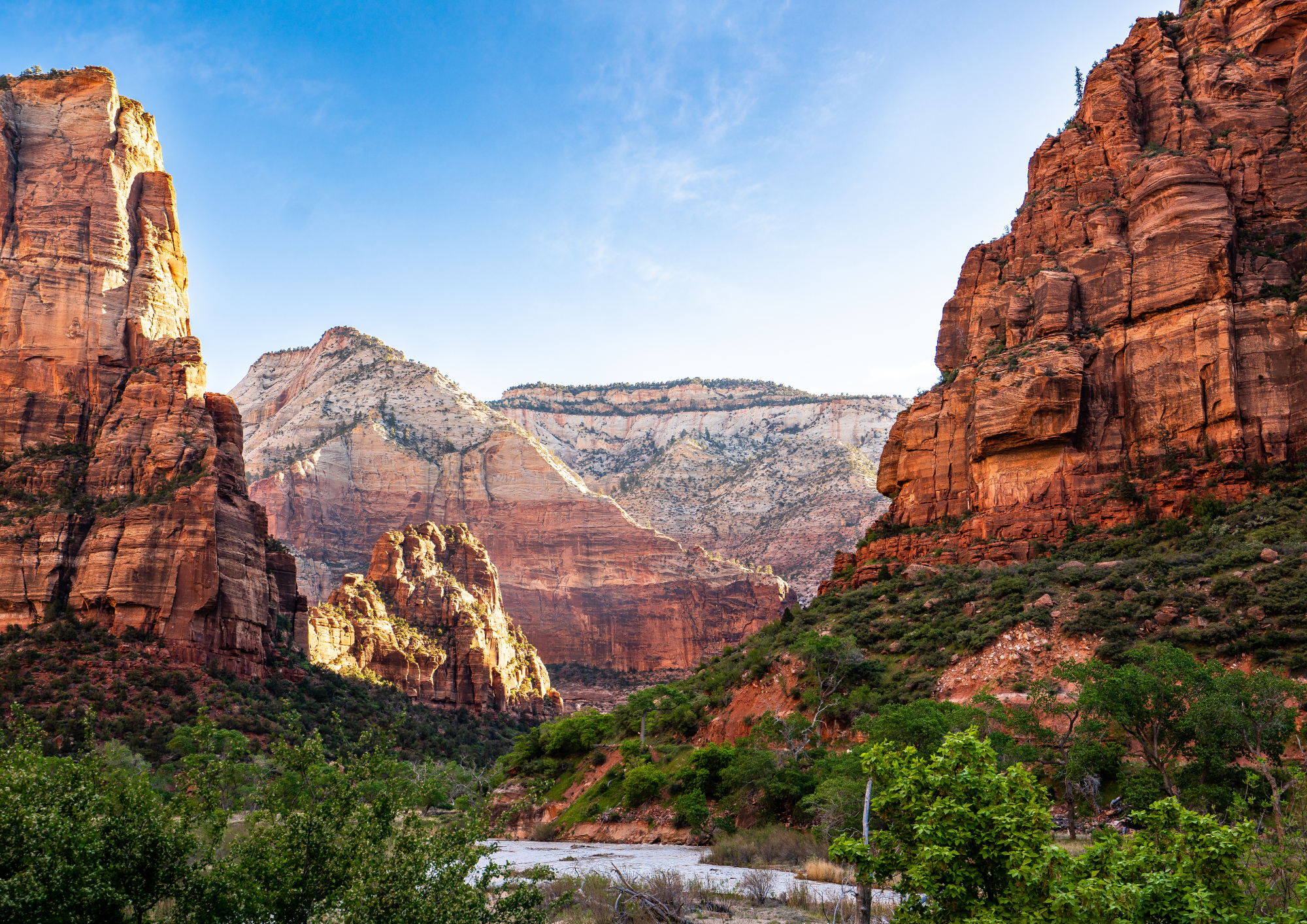 RV camping and local attractions near Zion National Park, including scenic trails and hidden gems